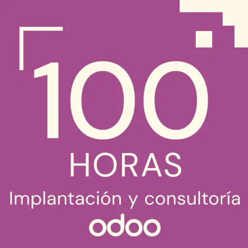 PACK 100 HORAS IMPLANTACIÓN/CONSULTORÍA ODOO